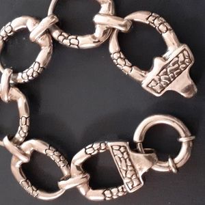 STERLING 925 LARGER LINK BRACELET